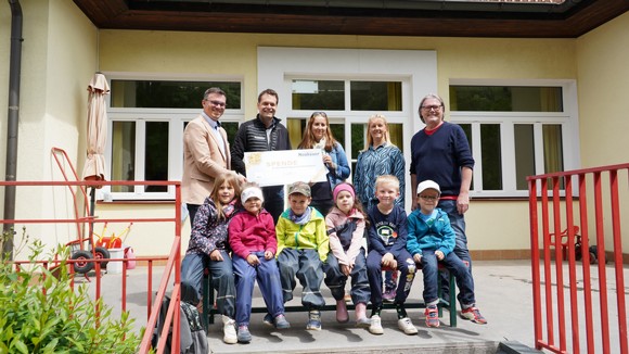 Spendenübergabe Integrative Zusatzbetreuung
