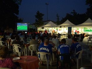 Das WM-Match live im open-air-Kino