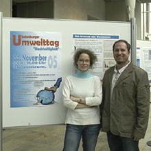 Die Organisatoren des Umwelttags, Mag. Eva Volkar und Helfried Kreite
