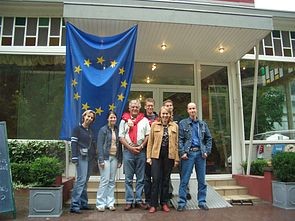 v.l.n.r. Mag. Isabella Paumgartner, Daniela Raffalt, Hofrat Mag. Willi Schnedl, Martin Six, Andrea Kober, Michael Langgner, Manfred Hoffelner