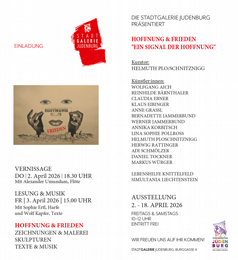 Hoffnung und Frieden - ein Signal der Hoffnung