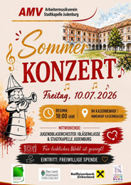 Sommerkonzert - AMV Stadtkapelle Judenburg
