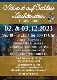 Advent auf Schloss Liechtenstein
