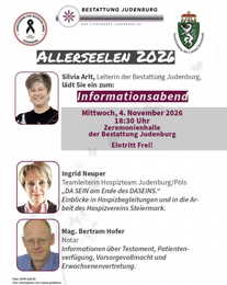 Allerseelen 2026 - Informationsabend