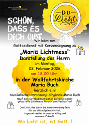 Mariä Lichtmess in Maria Buch