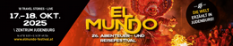 El Mundo - 25. Abenteuer- und Reisefestival