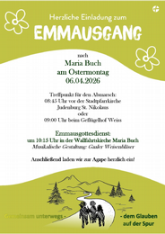 Emmausgang nach Maria Buch
