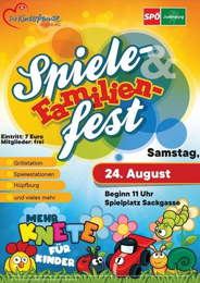 Familien-Spielefest - Kinderfreunde Judenburg