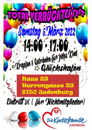 Total verrücktes Fest der Kinderfreunde