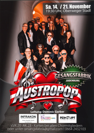 Austropop - Konzert der Gesangsfabrik Judenburg