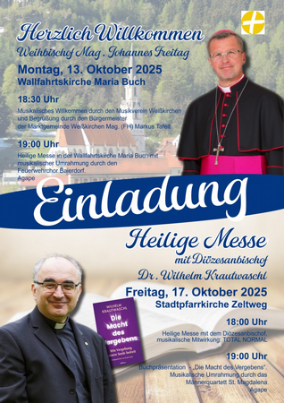 Weihbischof Mag. Johannes Freitag in Maria Buch