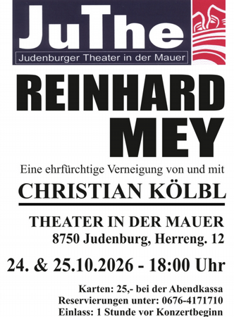 Reinhard Mey - Eine ehrfürchtige Verneigung von und mit Christian Kölbl
