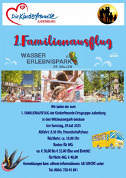 Ausflug - Wasser-Erlebnispark St. Gallen, Kinderfreunde Judenburg