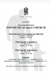 Pop/Musical meets Church