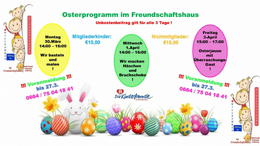 Kinderfreunde - Osterprogramm