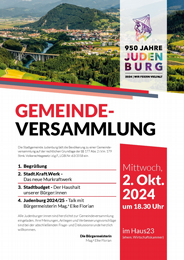 GEMEINDEVERSAMMLUNG 2024