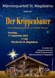 Männerquartett St. Magdalena 'Der Krippenbauer'