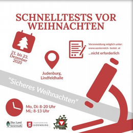 CoVid Schnelltests vor Weihnachten
