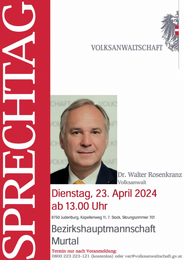 Sprechtag Volksanwaltschaft