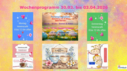 Kinderfreunde - Wochenprogramm, 30.03.-03.04.2026