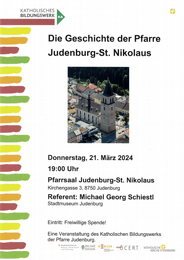 Vortrag: Die Geschichte der Pfarre Judenburg-St. Nikolaus